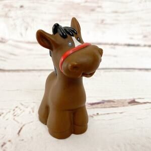 LITTLE PEOPLE Vintage 1997 Brown Horse Figure